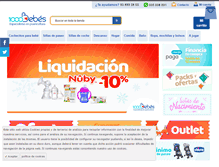Tablet Screenshot of 1000bebes.com
